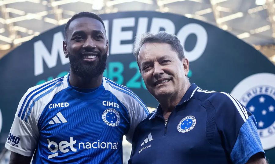 Cruzeiro apresenta Gerson com derrota e Palmeiras bate Lusa