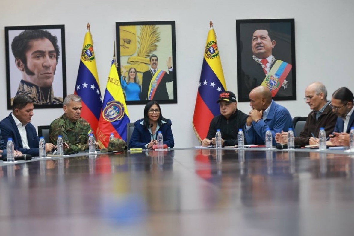 Lula conversou com Delcy Rodríguez, presidente interina da Venezuela