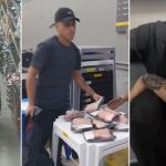 Jovem é preso após ser flagrado furtando peças de picanha em supermercados de Manaus