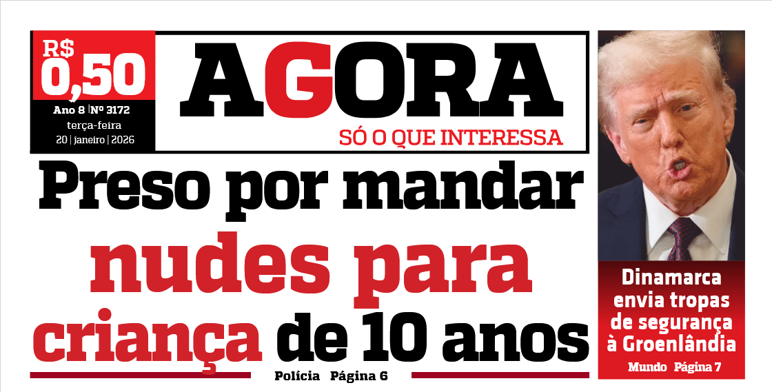 Jornal AGORA – terça-feira, 20 de janeiro de 2026