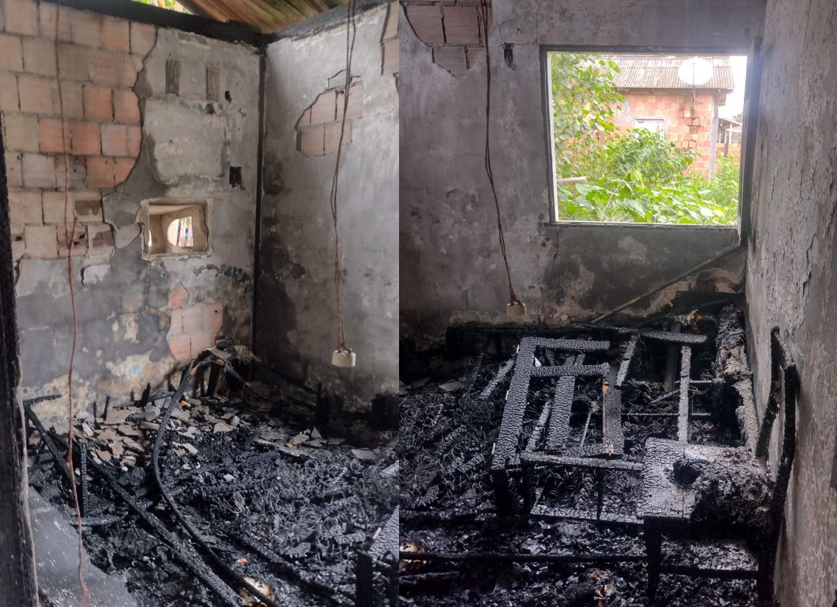 Marido é preso por incendiar casa com esposa dentro no interior do Amazonas