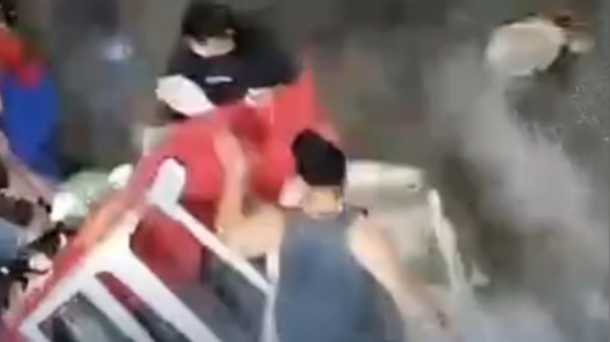 Vídeo mostra briga em banca de churrasco antes de jovem ser morta a tiros em Manaus