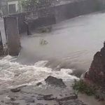 Chuva forte derruba parte do muro da Base Aérea de Manaus