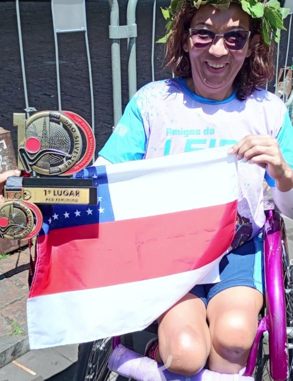 Paratleta amazonense vence São Silvestre