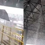 VÍDEO: Forte chuva causa transtornos no Terminal 4, em Manaus