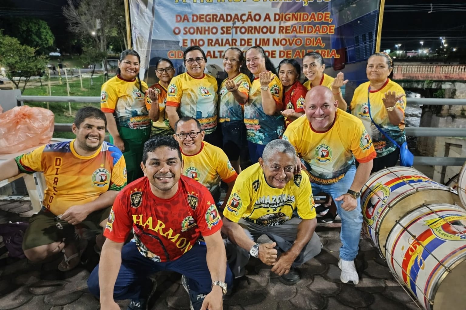 Cidade Alta leva obras do Governo do Amazonas ao samba-enredo