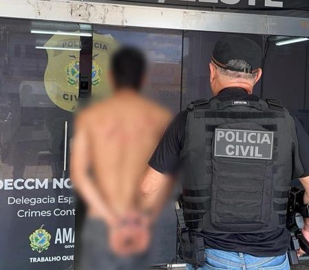Homem é preso por estuprar e manter ex-namorada em cárcere privado em Manaus