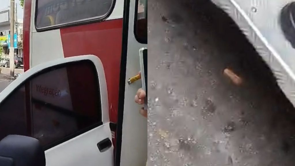 VÍDEO: Homem tem dedo decepado após acidente com ônibus em Manaus