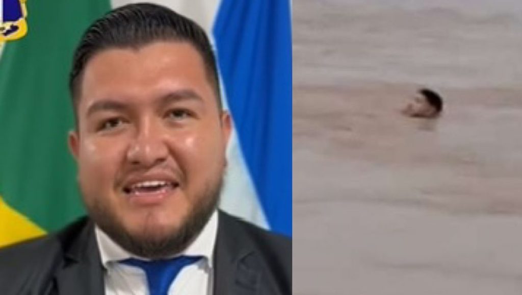 Vereador de Borba quase morre afogado após barco bater em balsa no Rio Madeira