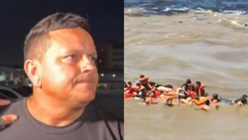 Comandante de lancha que naufragou no Encontro das Águas está foragido