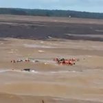 Marinha atua no resgate após naufrágio no Encontro das Águas, Manaus