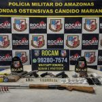 Troca de tiros com a polícia termina com dois mortos e três presos em Rio Preto da Eva