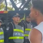 Policial usa spray de pimenta contra deputado em bloco no DF