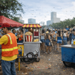 Ambulantes devem seguir regras para ligação elétrica nos blocos