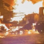 VÍDEO: Incêndio de grandes proporções destrói galpão de empresa em Manaus