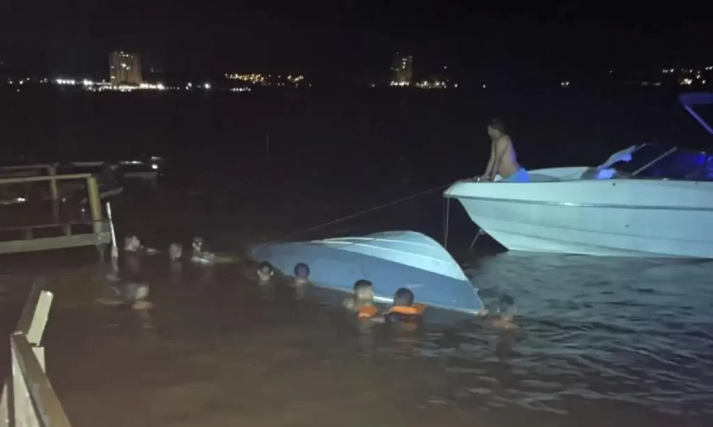 Piloto de lancha que bateu em píer não tinha habilitação náutica e teria bebido antes do acidente