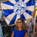 Primeira-dama participa de ensaio técnico de escola que homenageia Lula