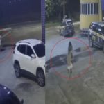 Mulher pula de carro em movimento para escapar de agressões da companheira; veja vídeo