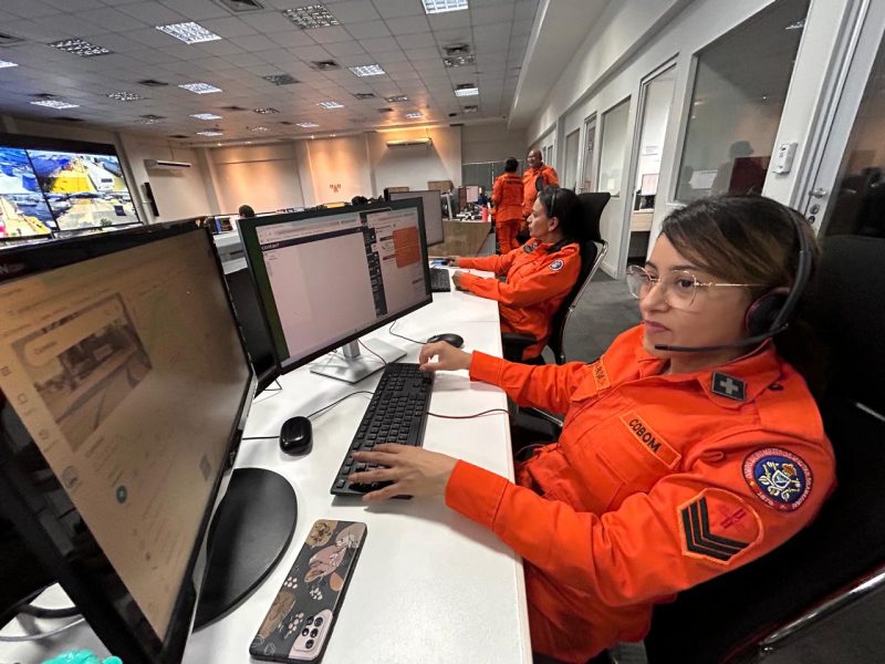 Em 2025, Bombeiros receberam mais de 56 mil trotes em Manaus