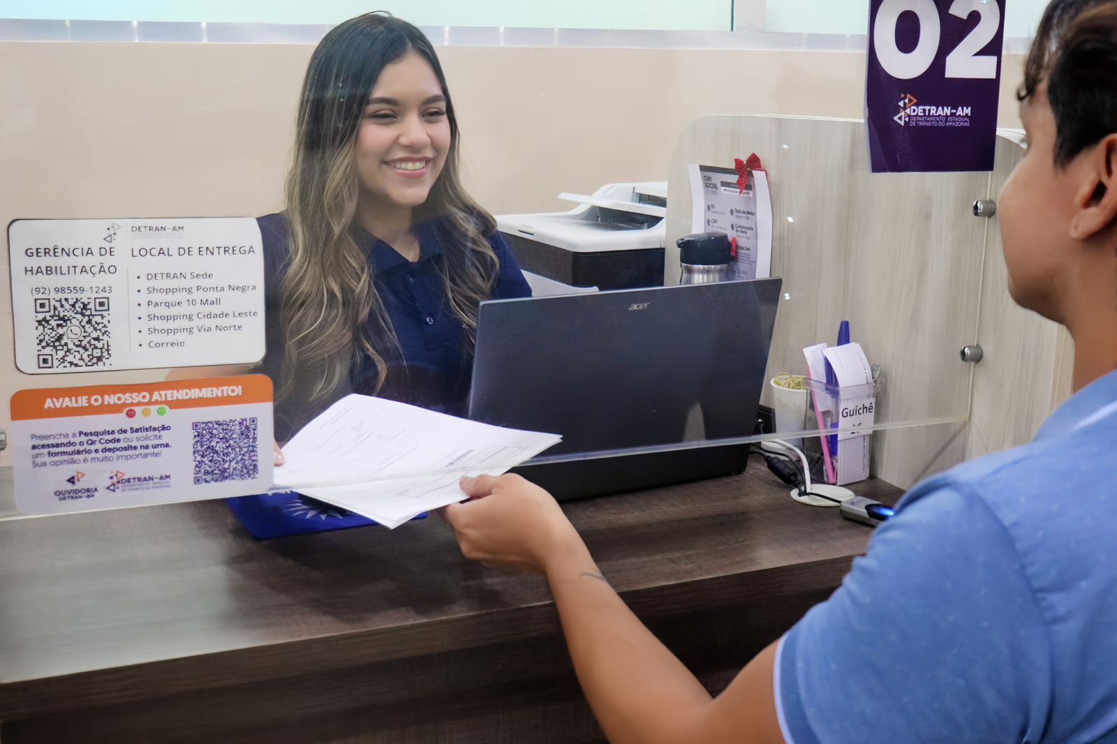 Detran-AM suspende atendimento no Shopping ViaNorte a partir desta quinta-feira (26)
