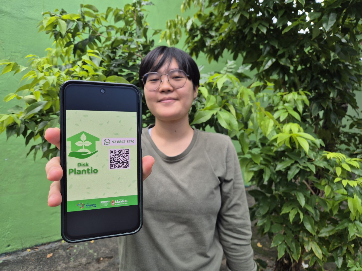 Manaus lança Disk Plantio para aumentar arborização urbana