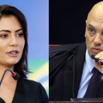 Michelle deve se reunir com Moraes sobre prisão domiciliar de Bolsonaro