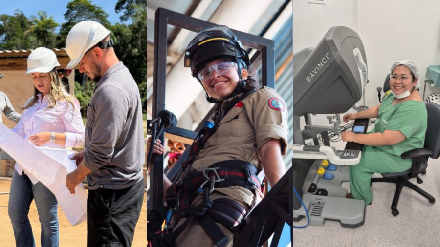 Da engenharia ao resgate: mulheres ampliam espaço no mercado profissional