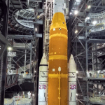 Fotógrafo brasileiro registra foguete mais poderoso da Nasa