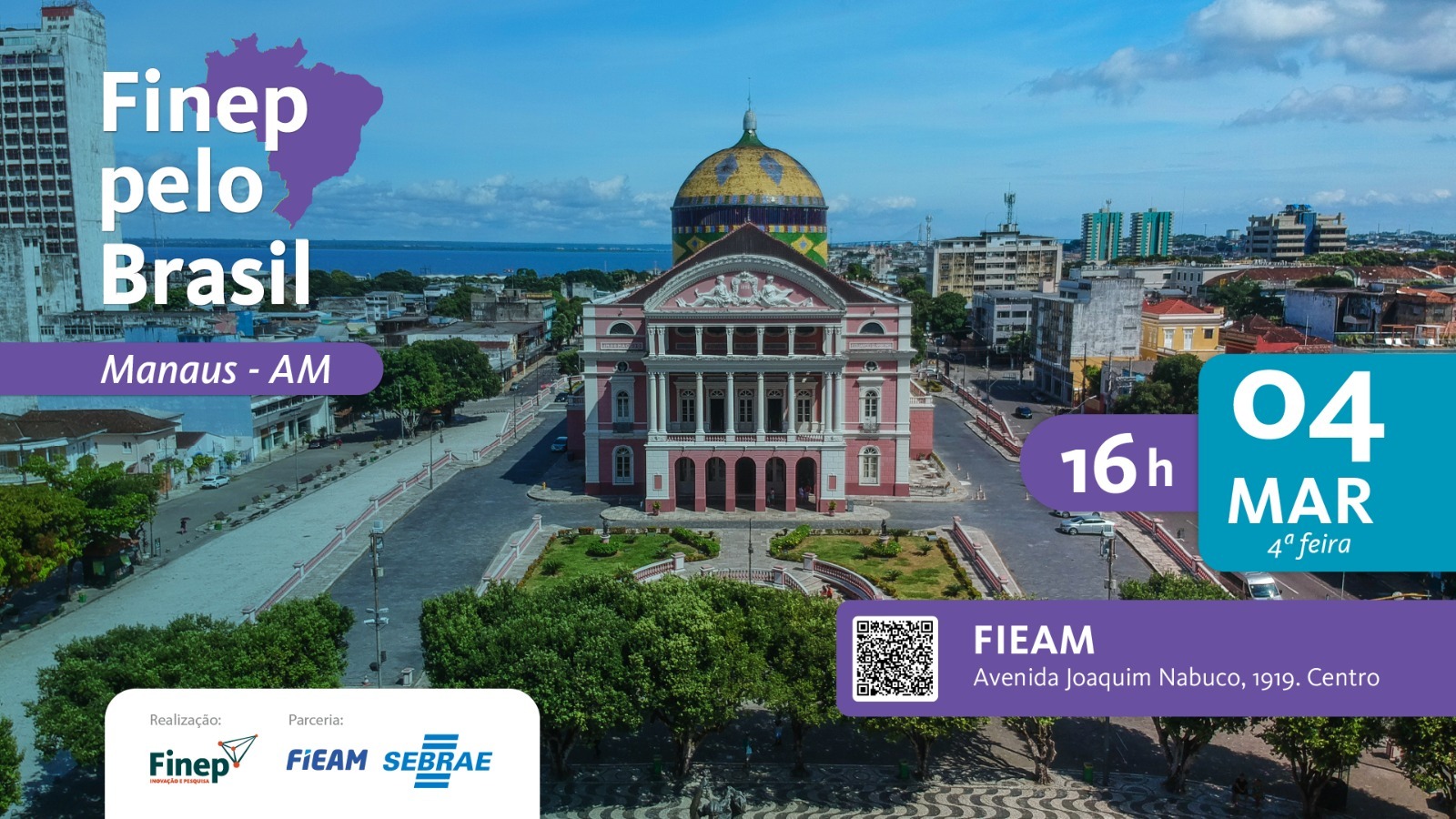 Finep pelo Brasil chega a Manaus e incentiva inovação no Norte