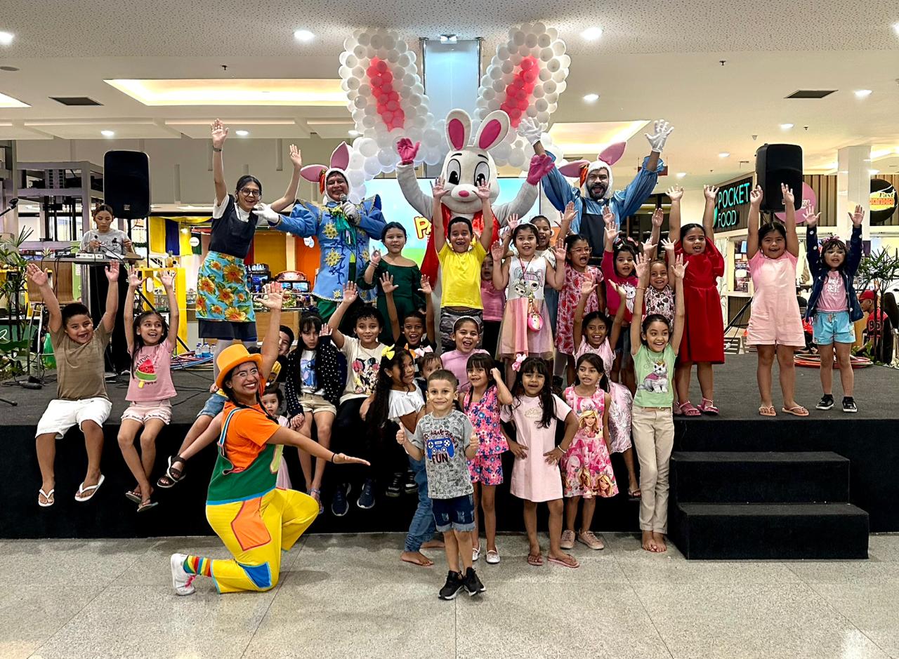 ‘Páscoa Encantada’ terá escultura de 3 metros e caça aos doces em shopping de Manaus