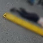 VÍDEO: Mulher fica ferida em acidente de moto na Torquato Tapajós, em Manaus