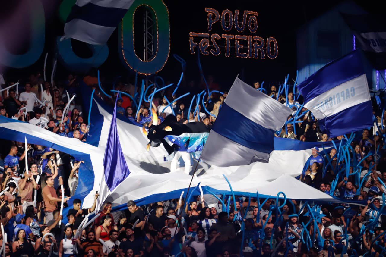 Caprichoso emociona no lançamento do Festival de Parintins 2026