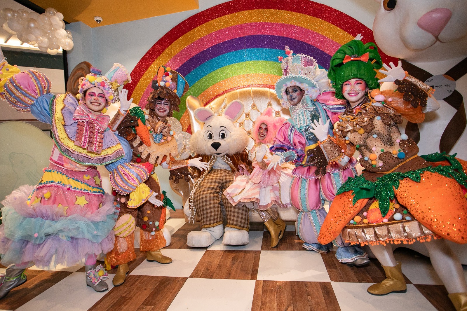 Toca do Coelho e sorteio de chocolates italianos animam Páscoa no Manauara Shopping