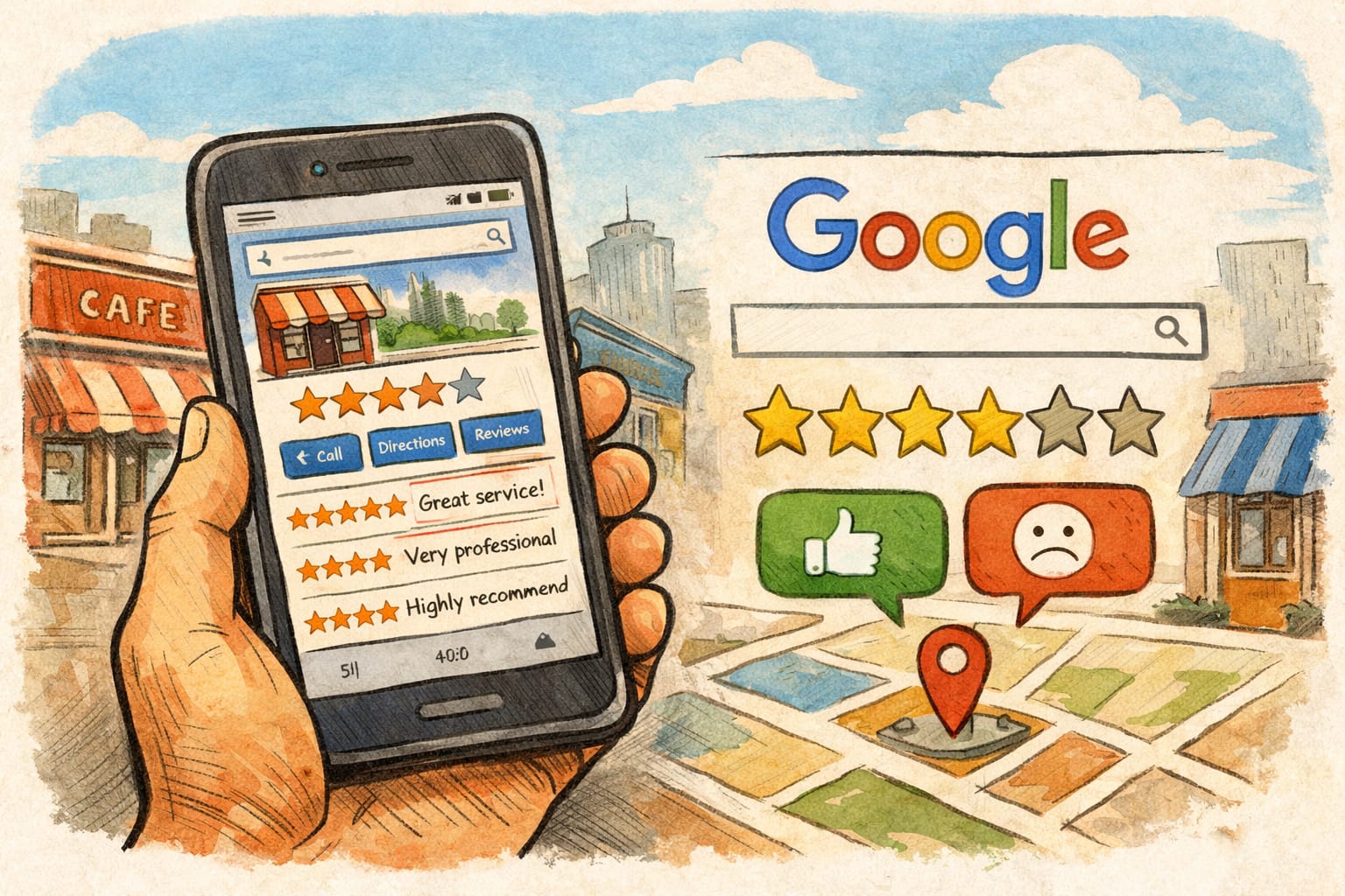 Avaliações no Google ganham importância no consumo e impulsionam novos serviços digitais