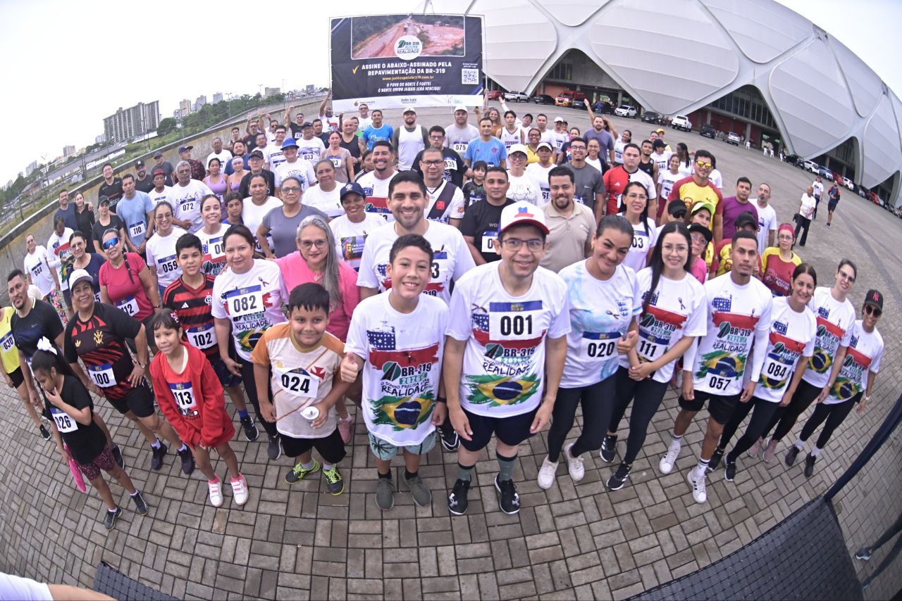 Corrida reforça mobilização pela repavimentação da BR-319