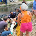 VÍDEO: Motociclista cai de viaduto ao tentar fugir de blitz em Manaus