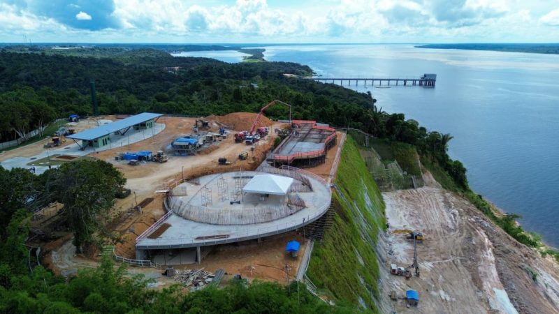Parque Encontro das Águas Rosa Almeida atinge 81% de execução e avança em Manaus
