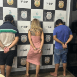 Trio é preso após assalto a loja no Adrianópolis, zona Centro-Sul de Manaus