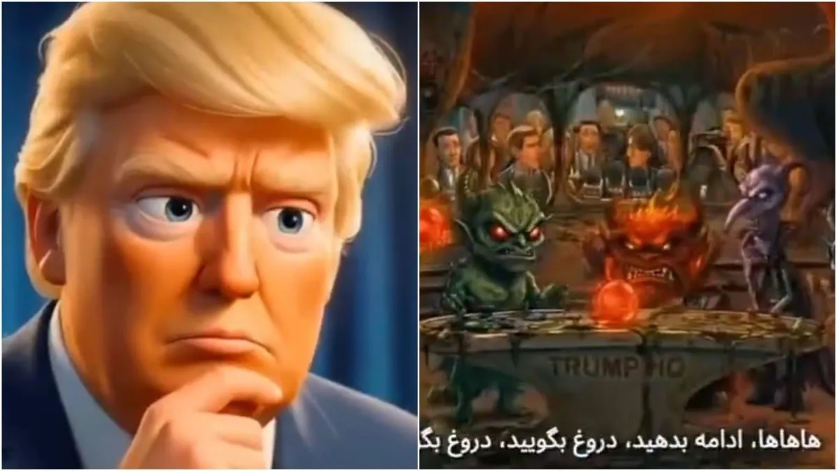 Irã divulga animação inspirada em ‘Divertida Mente’ para criticar Trump