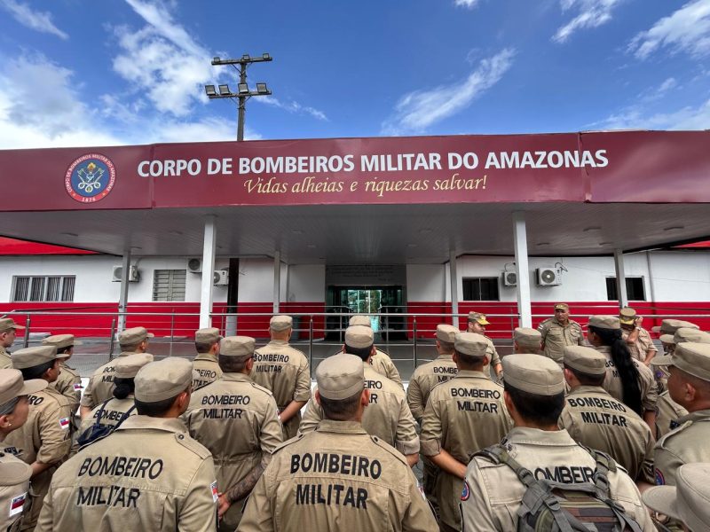 Mais de 200 militares do Corpo de Bombeiros são distribuídos para atuação em Manaus e no interior