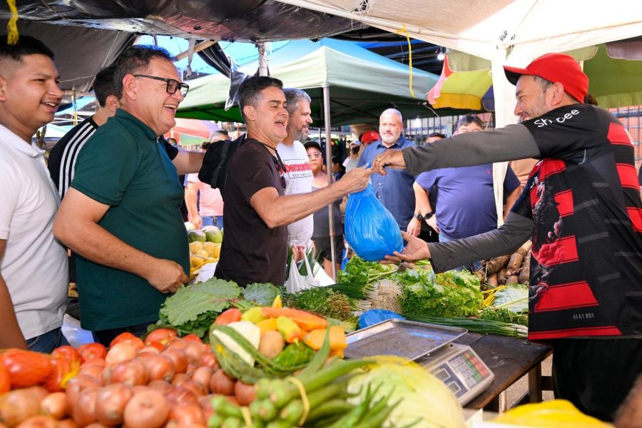 David Almeida inicia agenda no interior por Iranduba