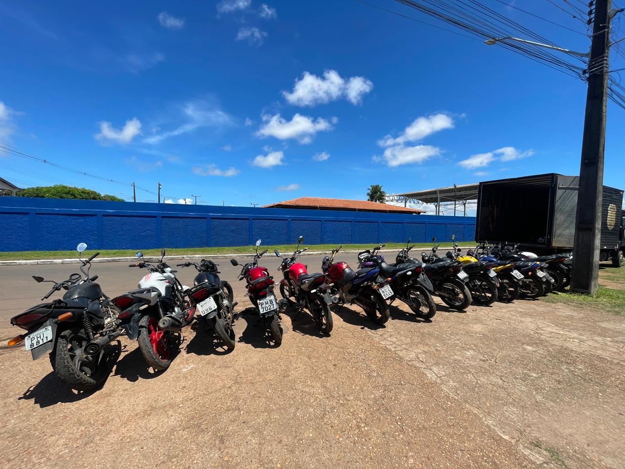 Polícia Civil apreende 15 motos roubadas em Itacoatiara