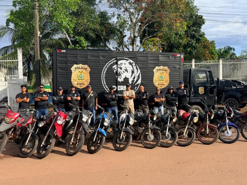 Polícia recupera 76 veículos no Amazonas nos três primeiros meses de 2026