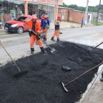 Prefeitura intensifica manutenção asfáltica na Zona Norte de Manaus