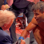 Donald Trump elogia Paulo Borrachinha em evento do UFC em Miami