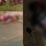 VÍDEO: Mototaxista morre após perder controle da moto e bater a cabeça em sarjeta em Manacapuru