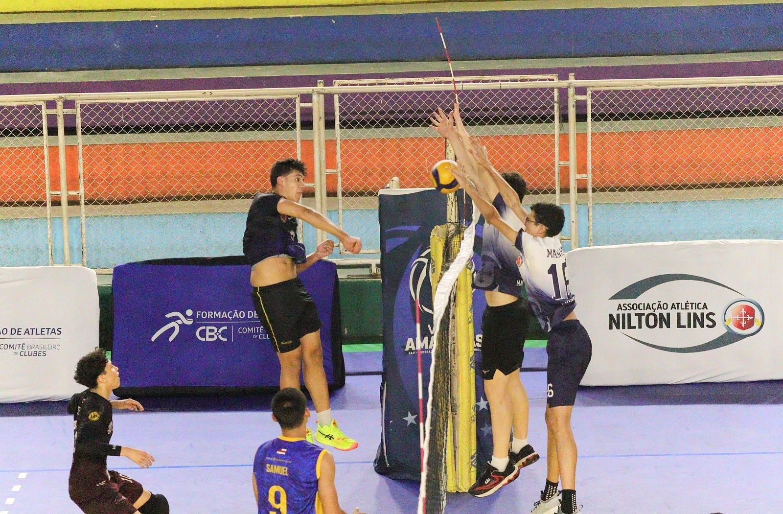 Nilton Lins estreia no Brasileiro Interclubes Sub-17 de vôlei