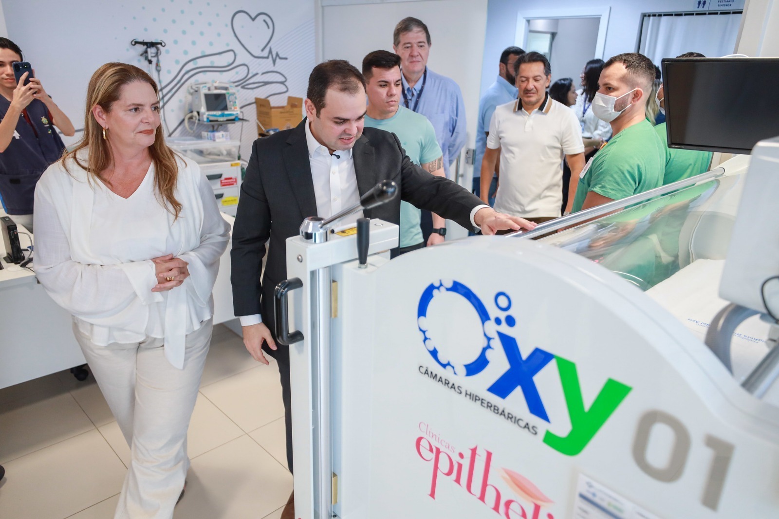 Hospital Delphina Aziz ganha câmaras hiperbáricas inéditas