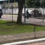 VÍDEO: Detento tenta fugir pela janela durante audiência em fórum de Itacoatiara