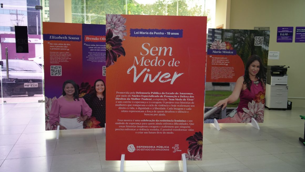 Ufam abre exposição com histórias de mulheres que venceram a violência